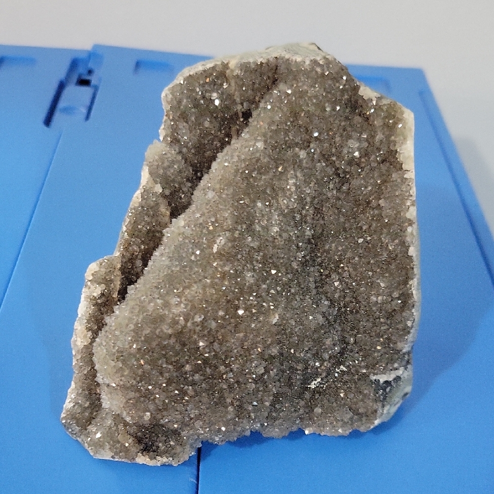Black Amethyst Geode Crystal